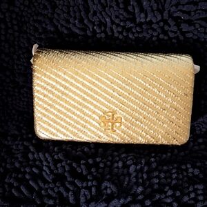 Tory Burch Metallic Gold Crossbody